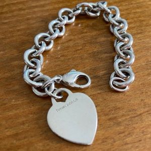 Tiffany & co heart tag bracelet